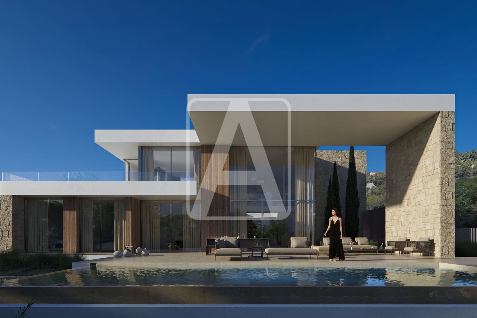 4 bedroom Villa for sale in Moraira with pool garage - € 3,500,000 (Ref: 7819988)