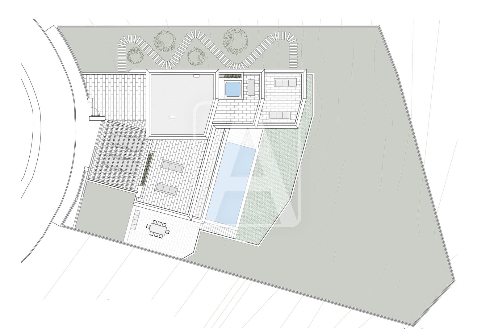 4 makuuhuone Huvila myytävänä paikassa Altea mukana 
autotalli - 2 250 000 € (Ref: 7888981)