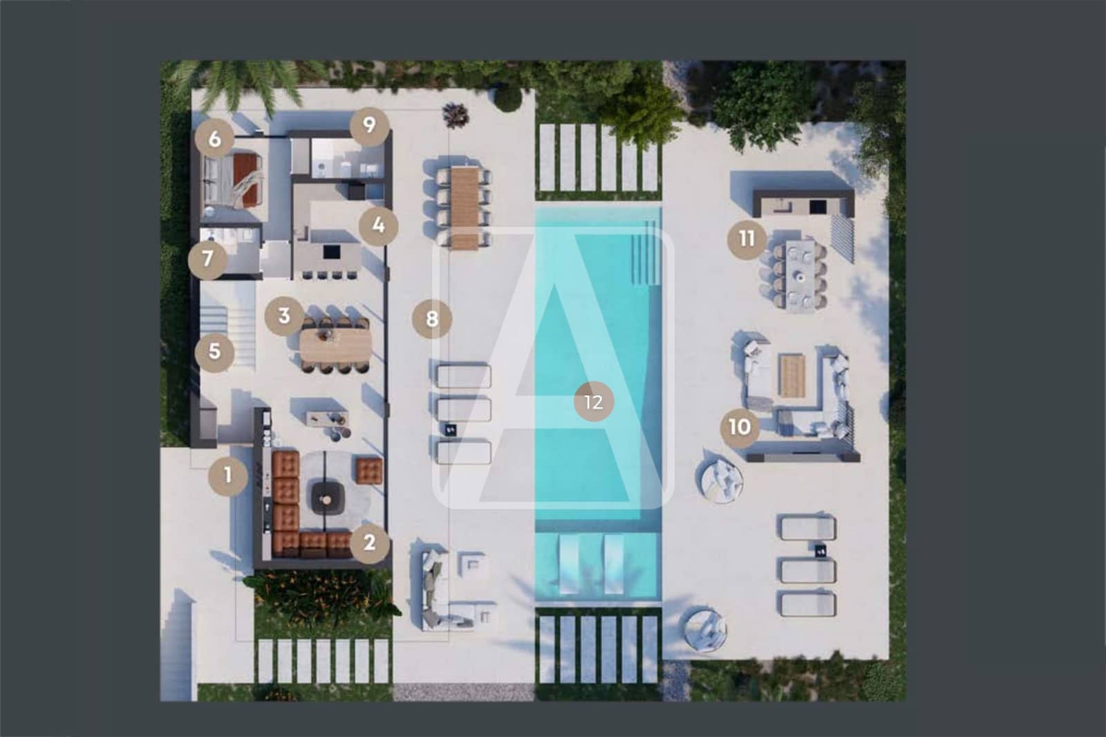 4 chambre Villa/Maison à vendre à Javea / Xabia avec piscine garage - 1 250 000 € (Ref: 7976916)