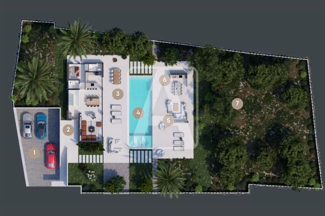 4 chambre Villa/Maison à vendre à Javea / Xàbia avec piscine garage - 1 250 000 € (Ref: 7976916)