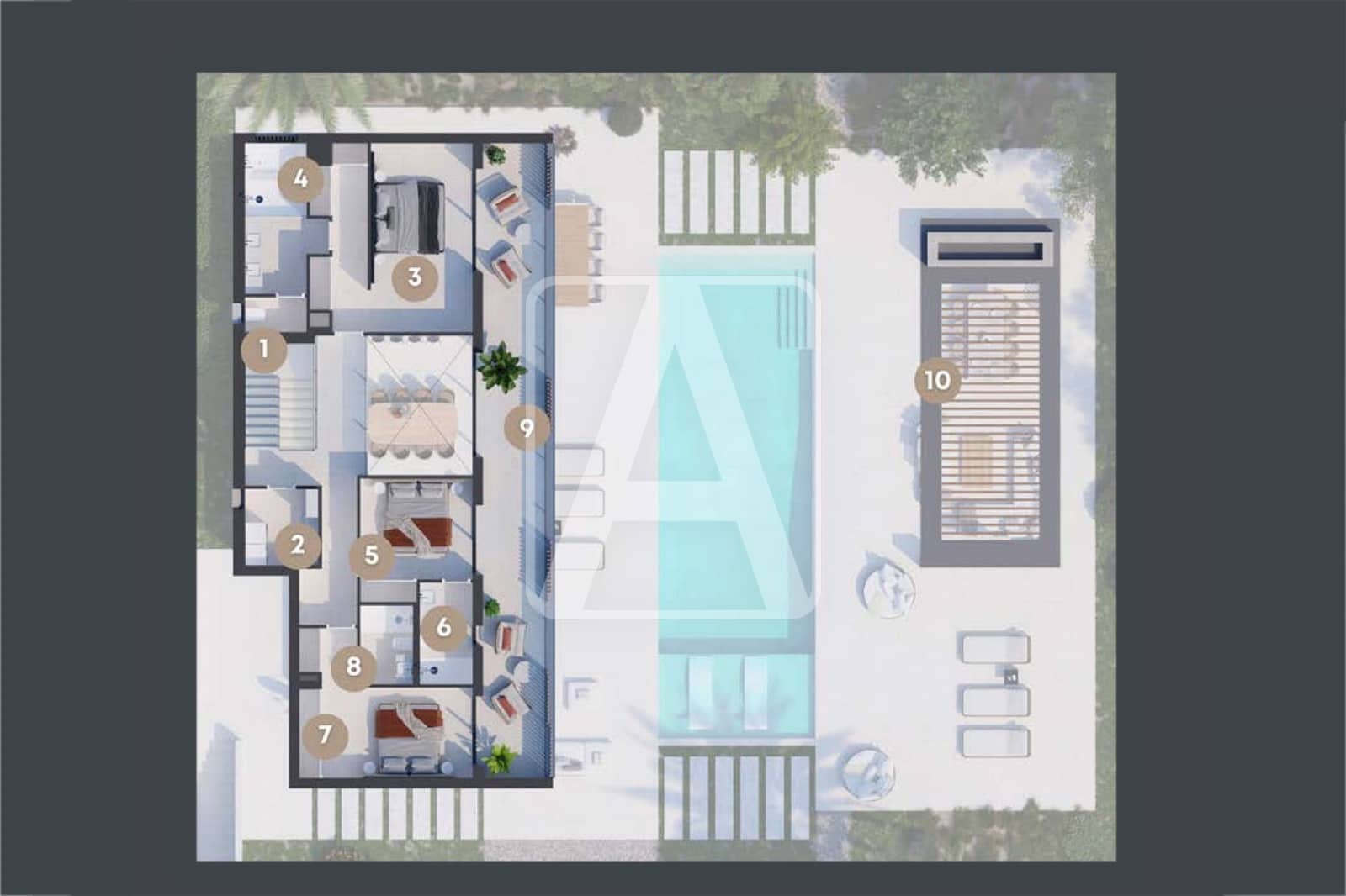 4 slaapkamer Villa te koop in Javea / Xabia met zwembad garage - € 1.250.000 (Ref: 7976917)