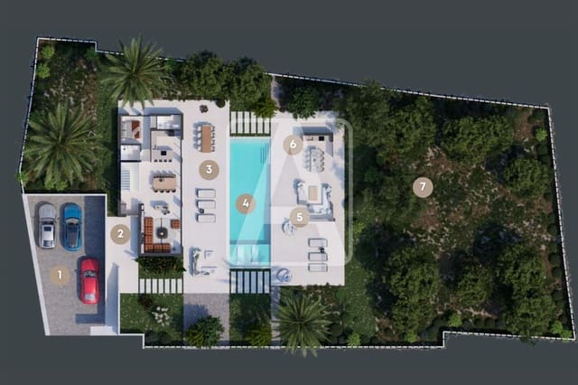 4 chambre Villa/Maison à vendre à Javea / Xàbia avec piscine garage - 1 250 000 € (Ref: 7976918)