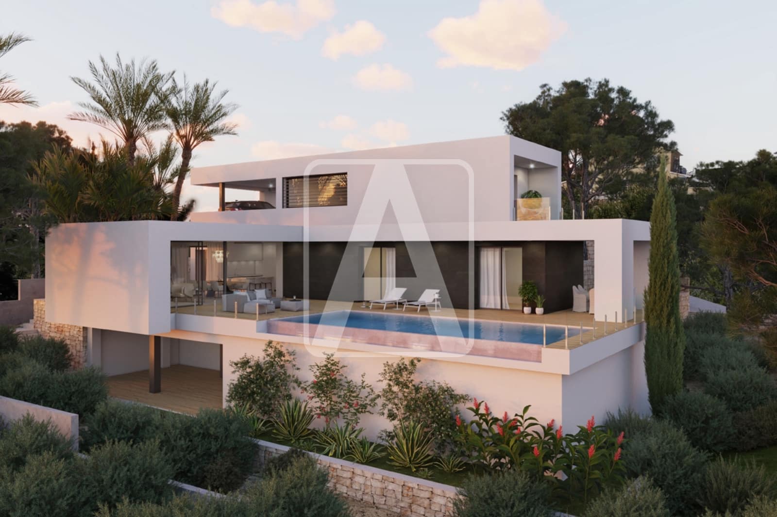 3 bedroom Villa for sale in Cumbre del Sol with pool garage - € 1,602,500 (Ref: 8033901)