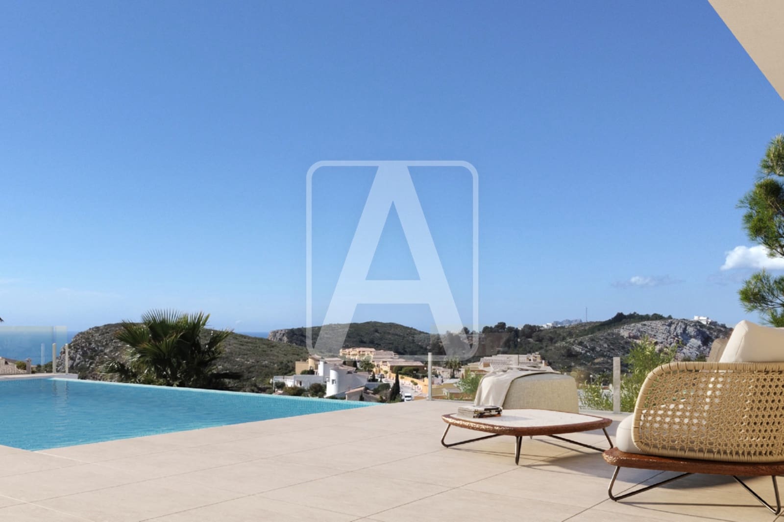 3 slaapkamer Villa te koop in Cumbre del Sol met zwembad garage - € 1.297.000 (Ref: 8033902)