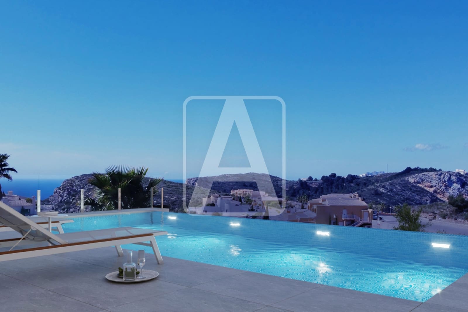 3 slaapkamer Villa te koop in Cumbre del Sol met zwembad garage - € 1.297.000 (Ref: 8033902)