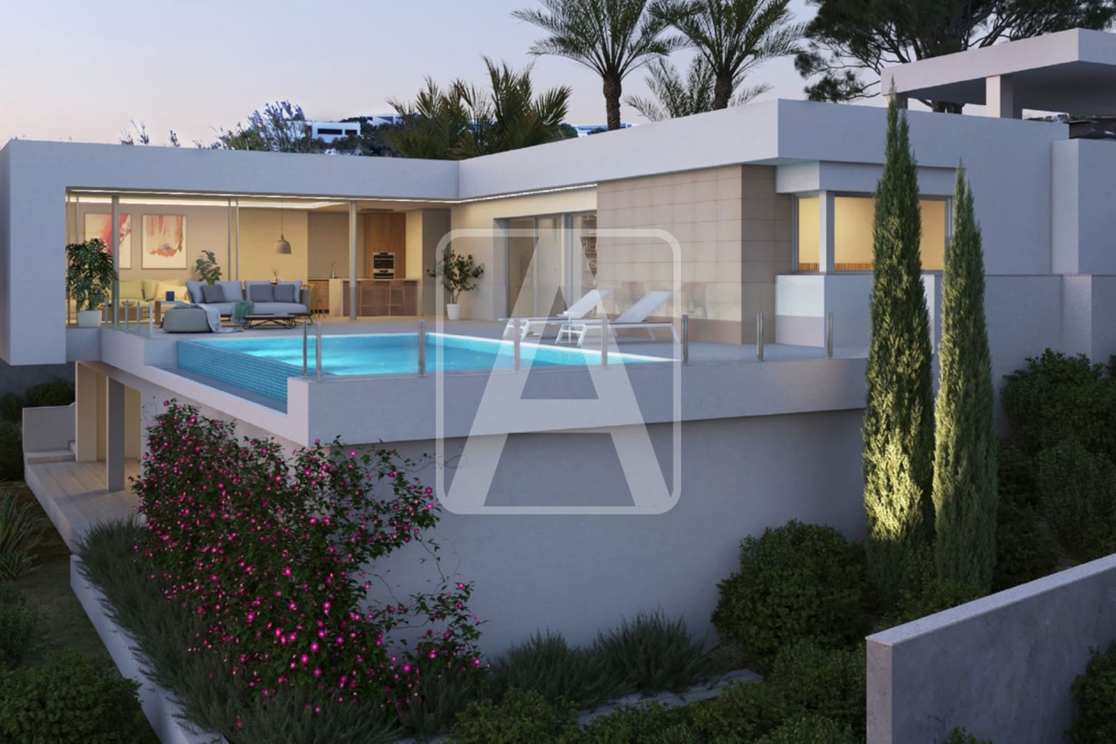 3 bedroom Villa for sale in Cumbre del Sol with pool garage - € 1,239,000 (Ref: 8033903)