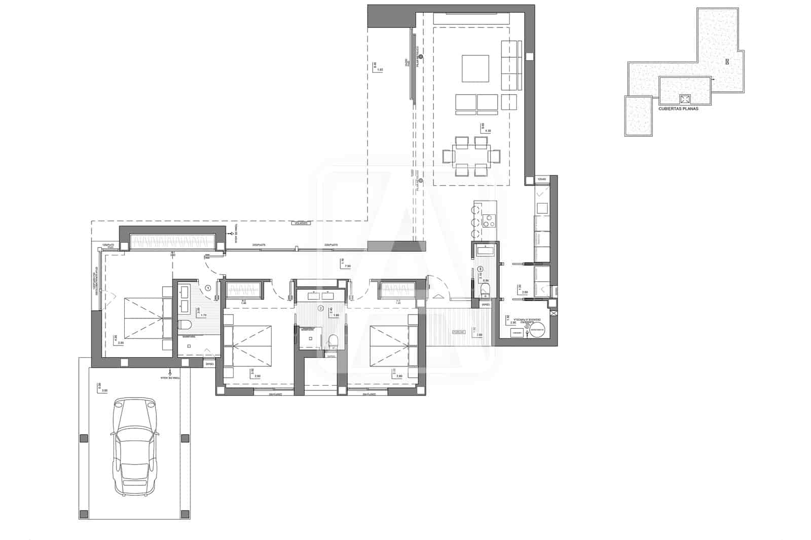 3 bedroom Villa for sale in Cumbre del Sol with pool garage - € 1,375,000 (Ref: 8033904)