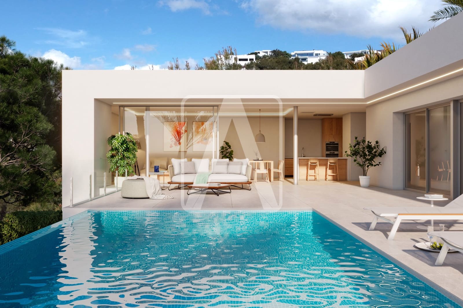 3 soverom Villa til salgs i Cumbre del Sol med svømmebasseng garasje - € 1 378 000 (Ref: 8033904)