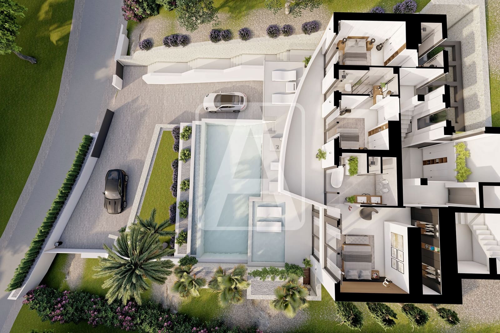 4 bedroom Villa for sale in Altea with pool garage - € 2,090,000 (Ref: 8096232)