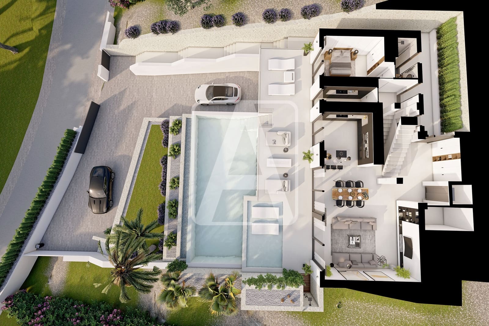 4 bedroom Villa for sale in Altea with pool garage - € 2,090,000 (Ref: 8096232)