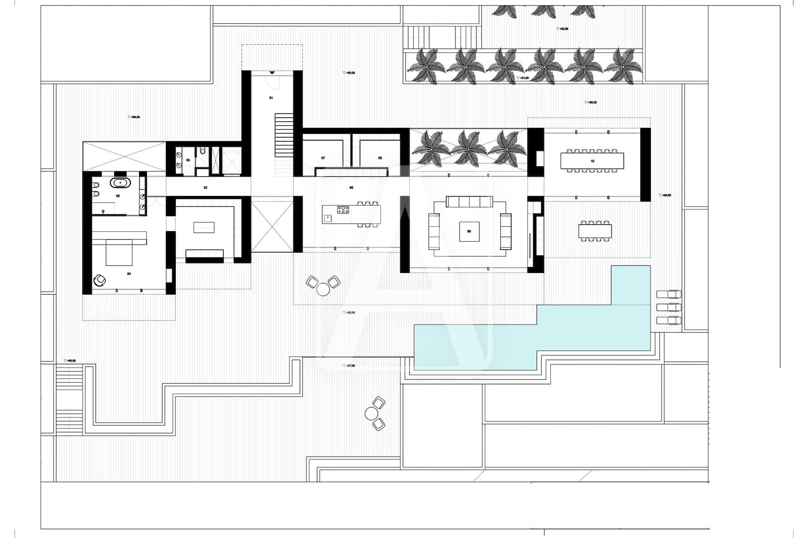 6 quarto Moradia para venda em Moraira com piscina garagem - 4 500 000 € (Ref: 8123864)
