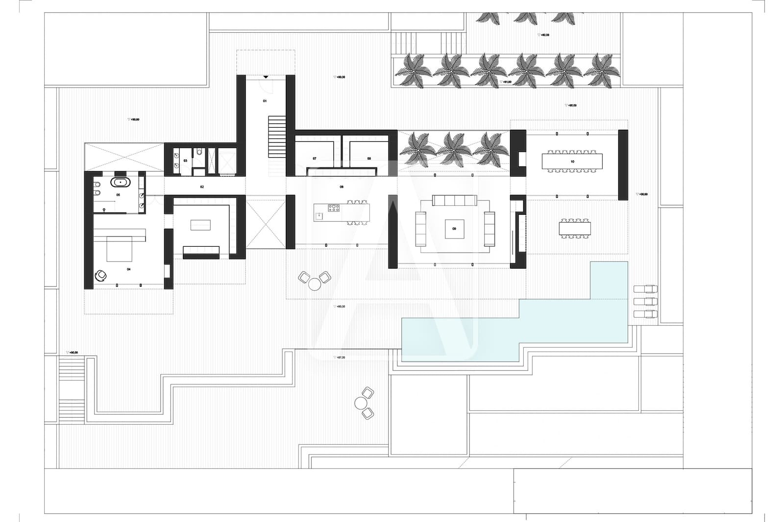 Chalet de 6 habitaciones en Moraira en venta con piscina garaje - 4.500.000 € (Ref: 8123865)