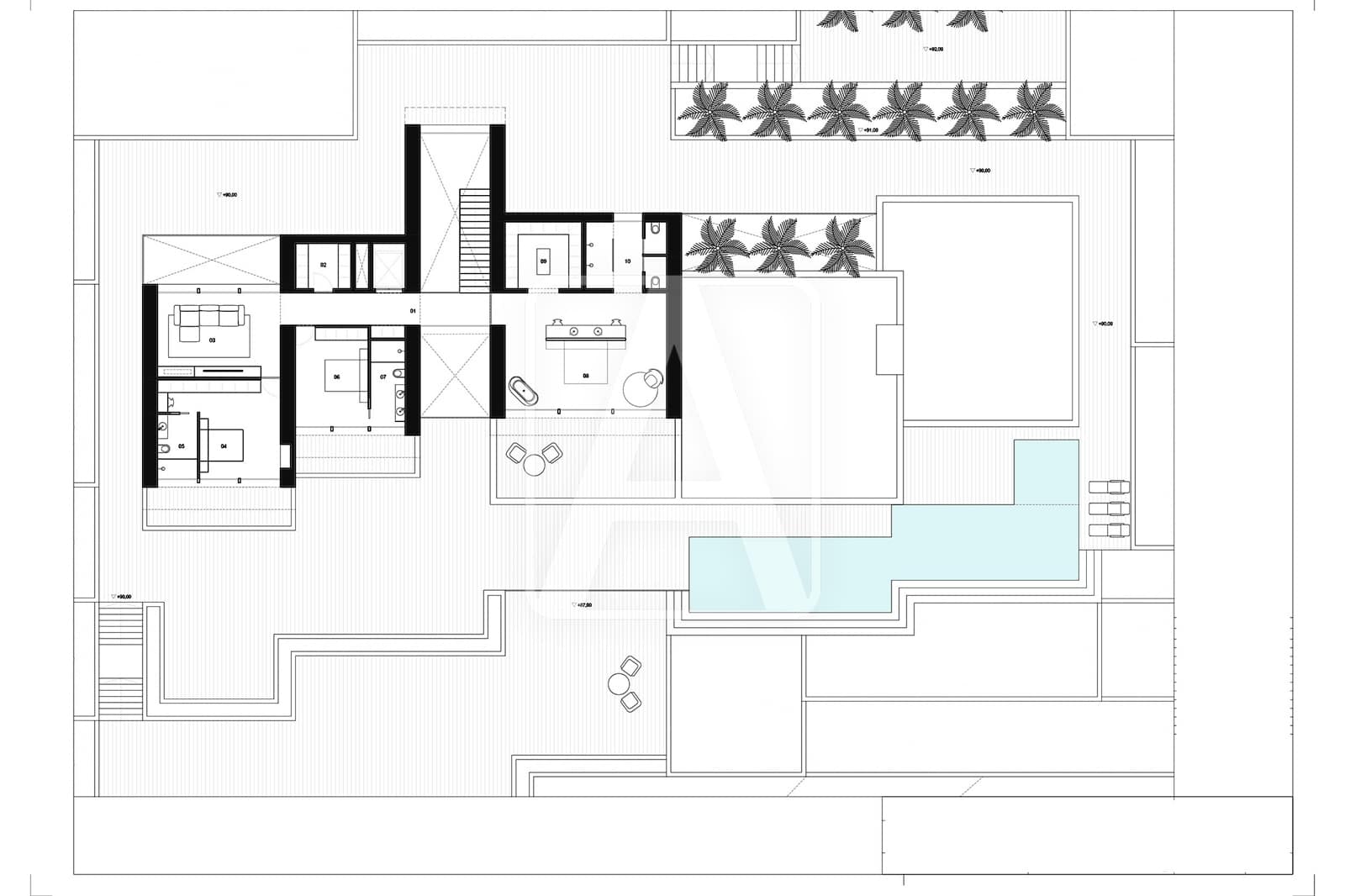 Chalet de 6 habitaciones en Moraira en venta con piscina garaje - 4.500.000 € (Ref: 8123865)
