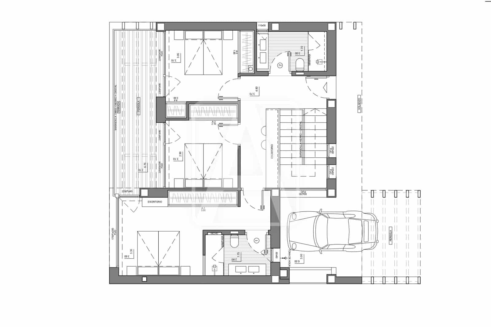 3 bedroom Villa for sale in Benissa with pool garage - € 1,028,000 (Ref: 8153073)