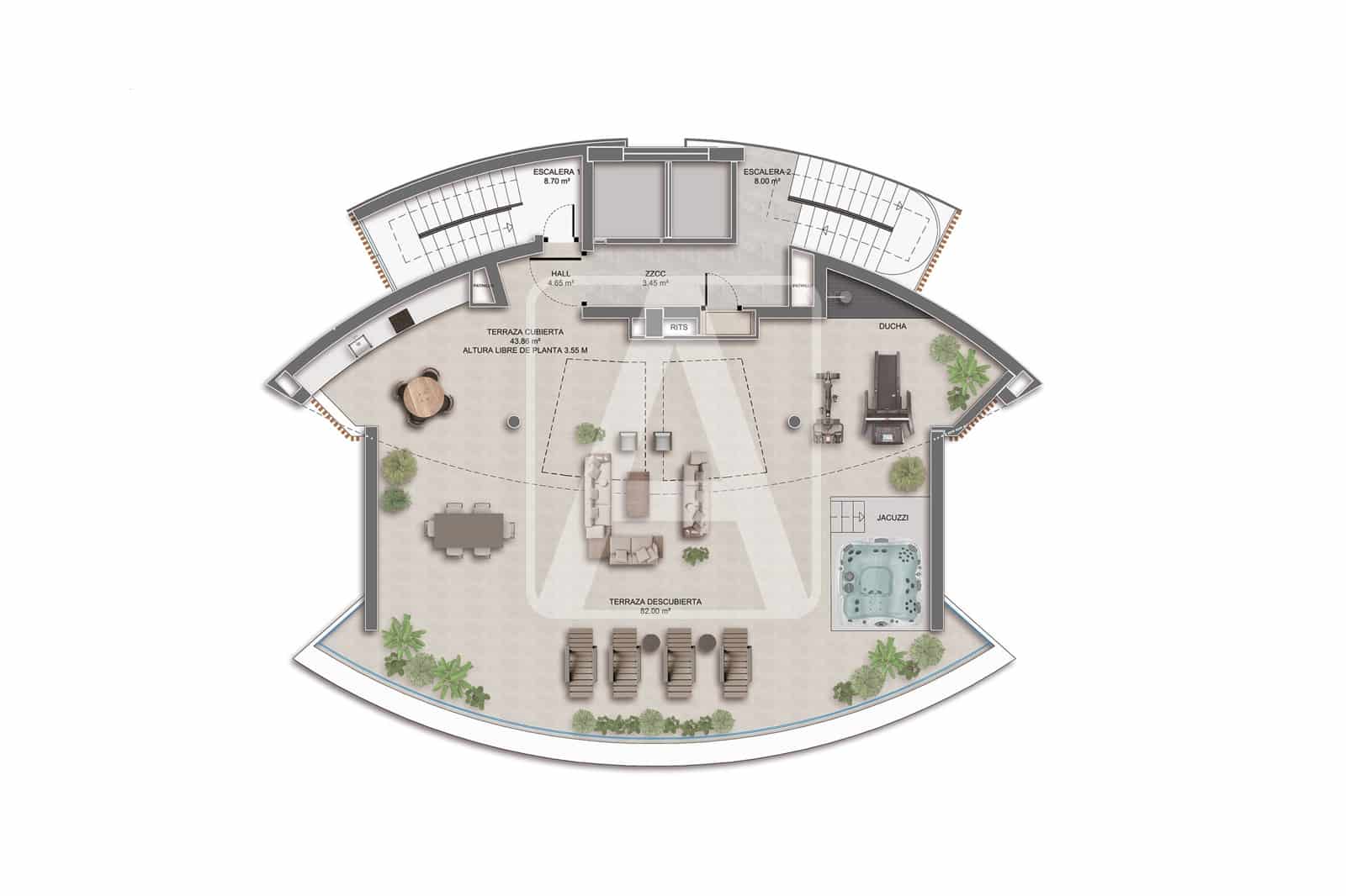 3 bedroom Apartment for sale in Calpe / Calp with pool - € 1,390,000 (Ref: 8167854)