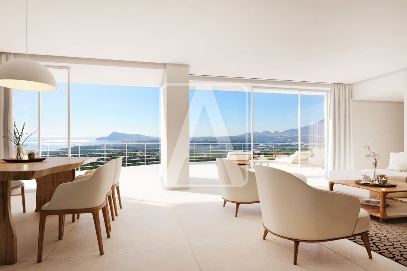 4 bedroom Villa for sale in Altea with pool garage - € 2,146,000 (Ref: 8171707)