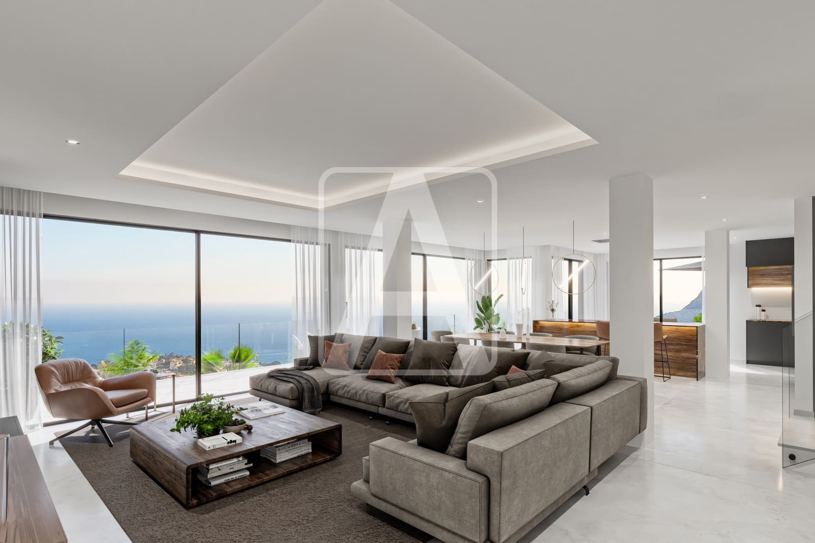 4 bedroom Villa for sale in Calpe / Calp with garage - € 1,950,000 (Ref: 8211710)