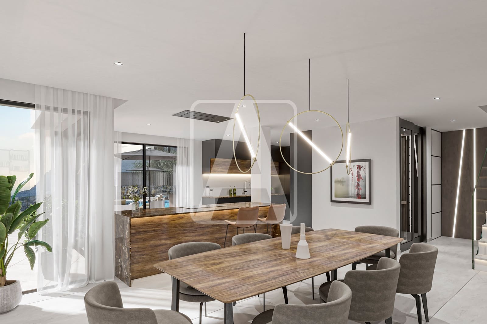 4 bedroom Villa for sale in Calpe / Calp with garage - € 1,950,000 (Ref: 8211710)