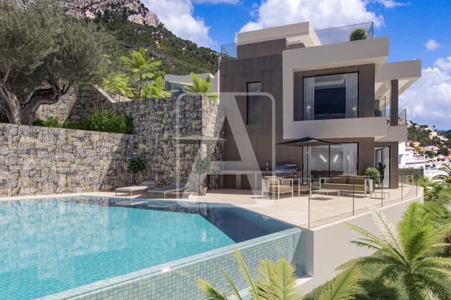 4 chambre Villa/Maison à vendre à Calpe / Calp avec garage - 1 950 000 € (Ref: 8211710)
