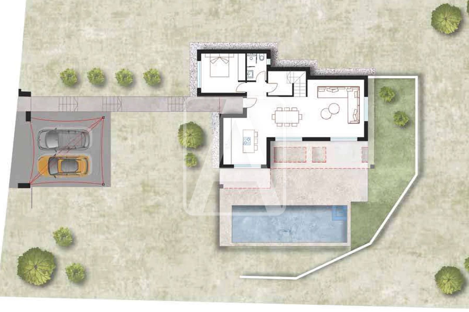 3 makuuhuone Huvila myytävänä paikassa Javea / Xabia mukana uima-altaan 
autotalli - 945 000 € (Ref: 8297280)