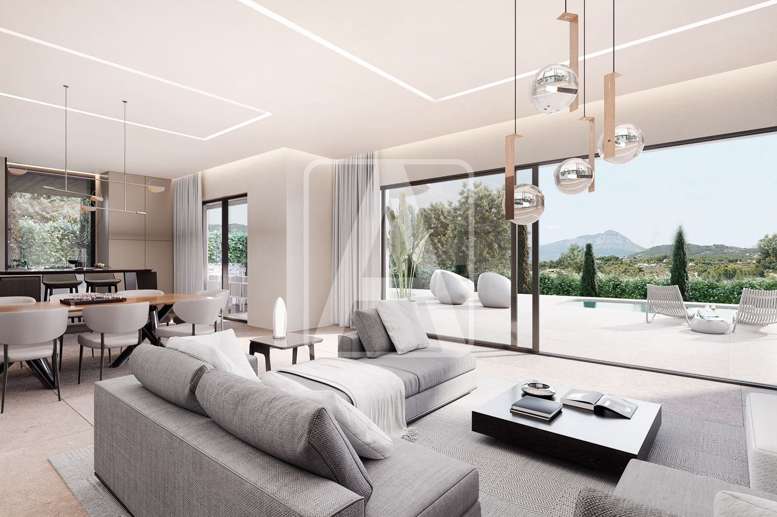 4 makuuhuone Huvila myytävänä paikassa Javea / Xabia mukana uima-altaan 
autotalli - 1 175 000 € (Ref: 8389905)