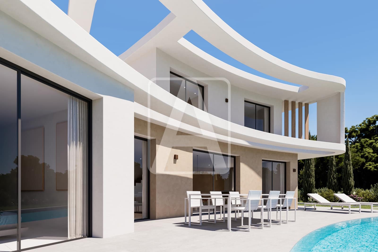 3 makuuhuone Huvila myytävänä paikassa Javea / Xabia mukana uima-altaan 
autotalli - 950 000 € (Ref: 8389906)