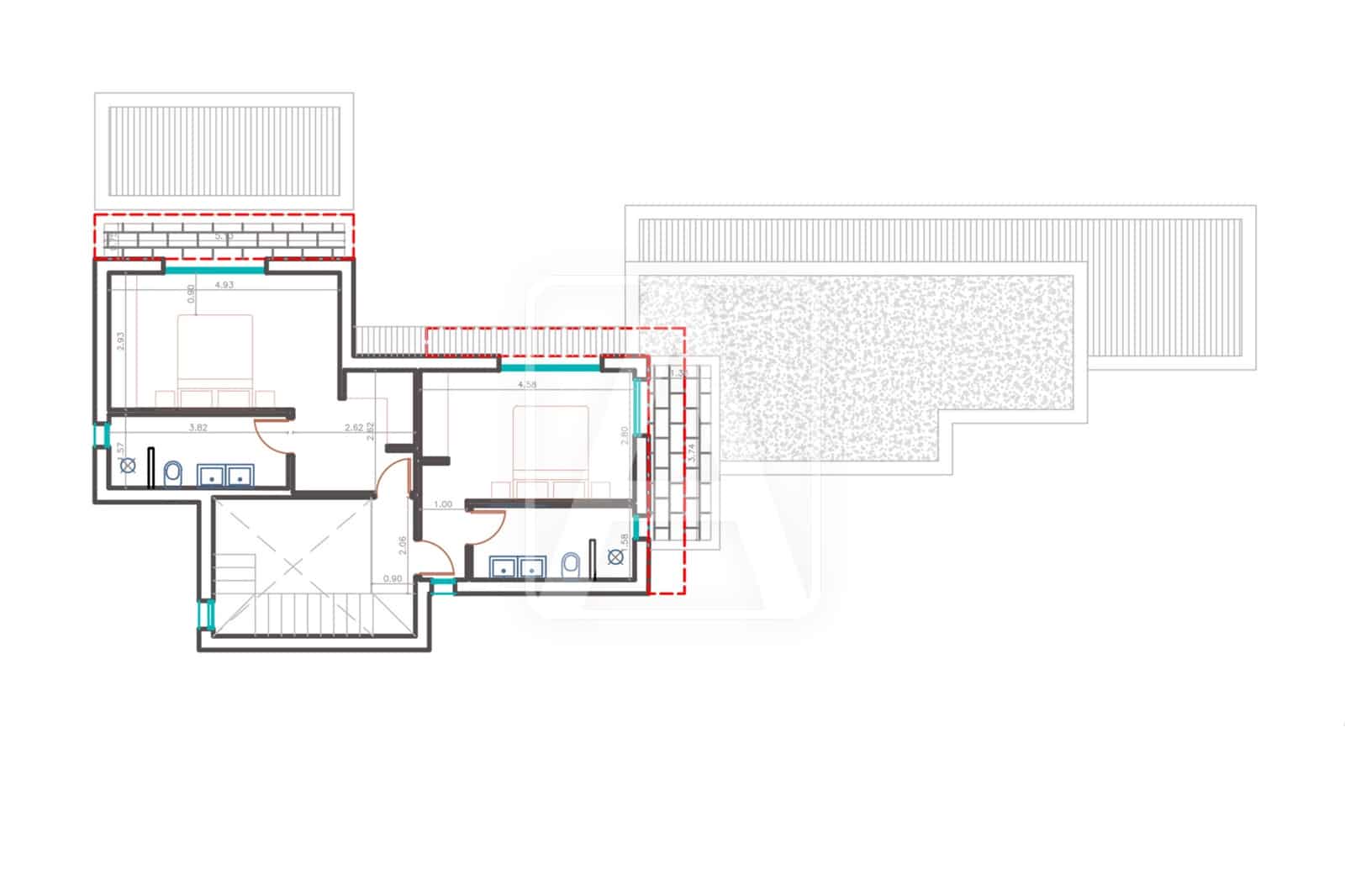 4 makuuhuone Huvila myytävänä paikassa Javea / Xabia mukana uima-altaan 
autotalli - 1 180 000 € (Ref: 8389907)