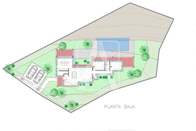 4 makuuhuone Huvila myytävänä paikassa Javea / Xàbia mukana uima-altaan 
autotalli - 1 180 000 € (Ref: 8389907)
