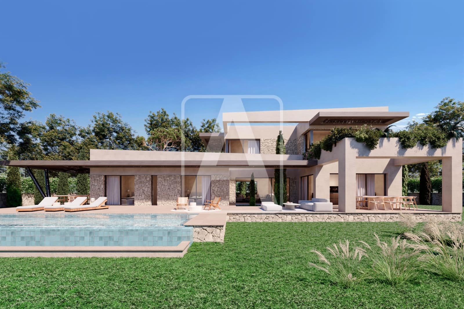 4 makuuhuone Huvila myytävänä paikassa Javea / Xabia mukana uima-altaan 
autotalli - 1 180 000 € (Ref: 8389907)