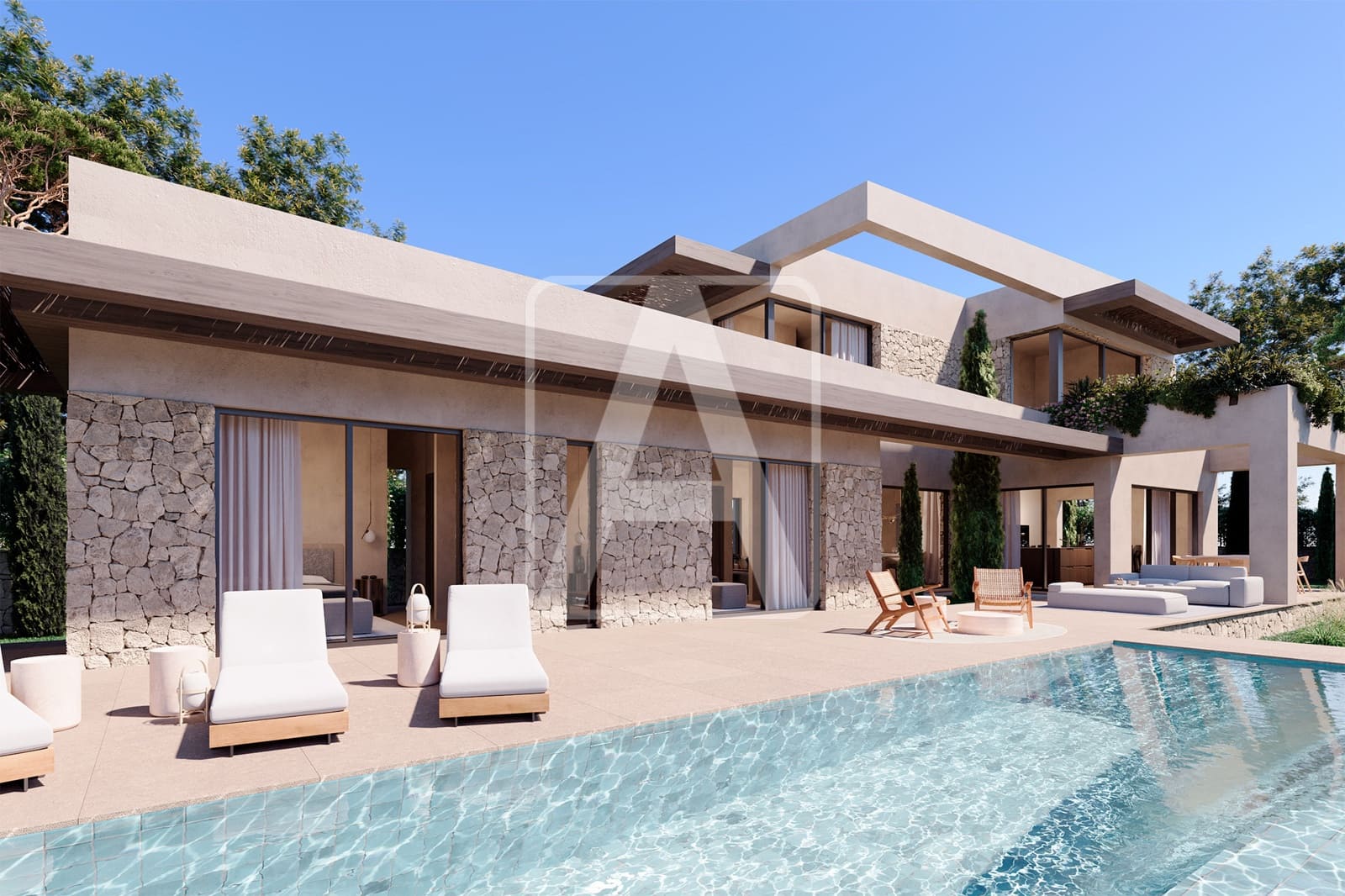 4 makuuhuone Huvila myytävänä paikassa Javea / Xabia mukana uima-altaan 
autotalli - 1 180 000 € (Ref: 8389907)