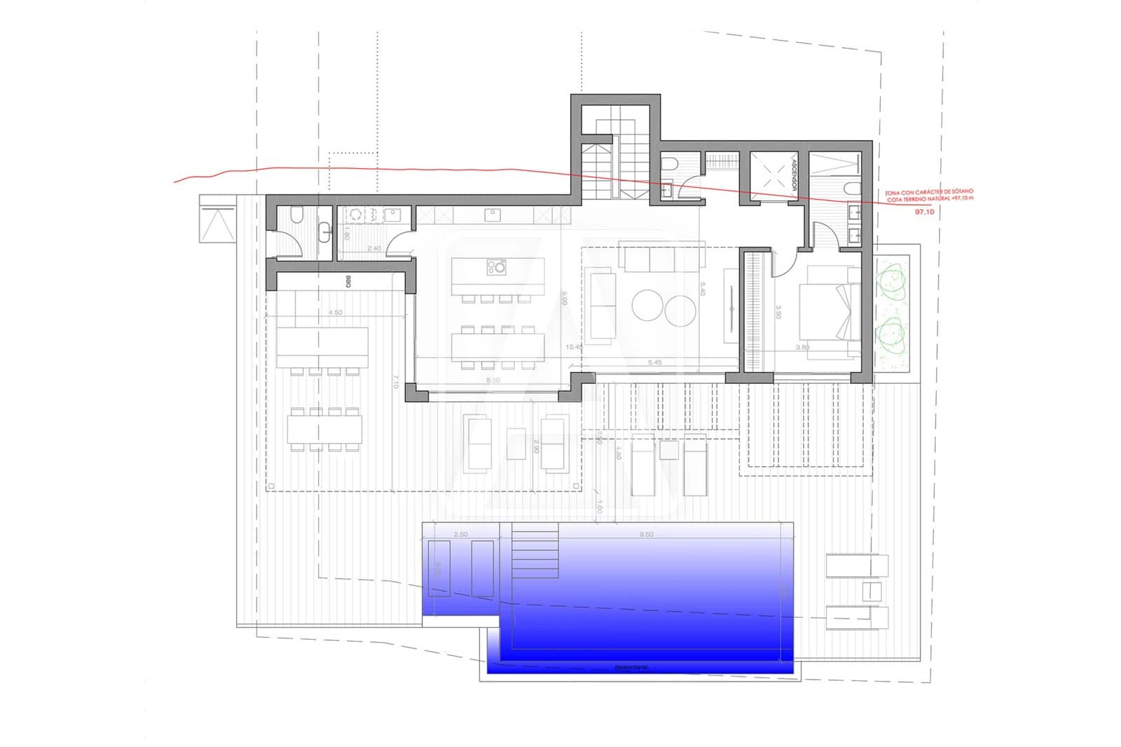 5 Zimmer Villa zu verkaufen in Moraira mit Pool Garage - 2.300.000 € (Ref: 8406430)