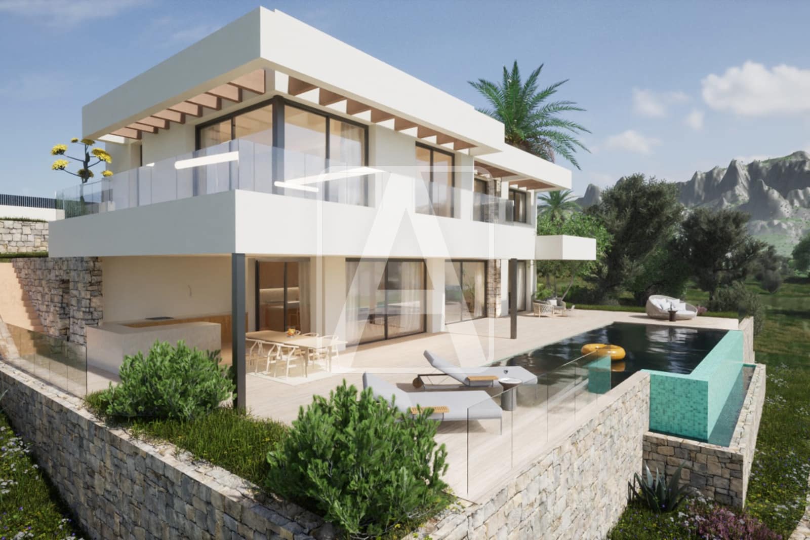 5 Zimmer Villa zu verkaufen in Moraira mit Pool Garage - 2.300.000 € (Ref: 8406430)