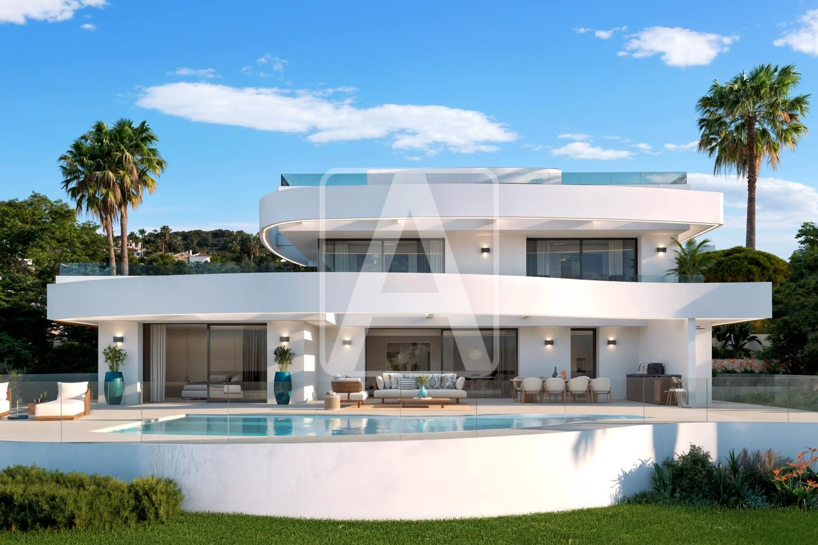 3 Zimmer Villa zu verkaufen in Calpe / Calp mit Pool Garage - 1.360.000 € (Ref: 8445120)