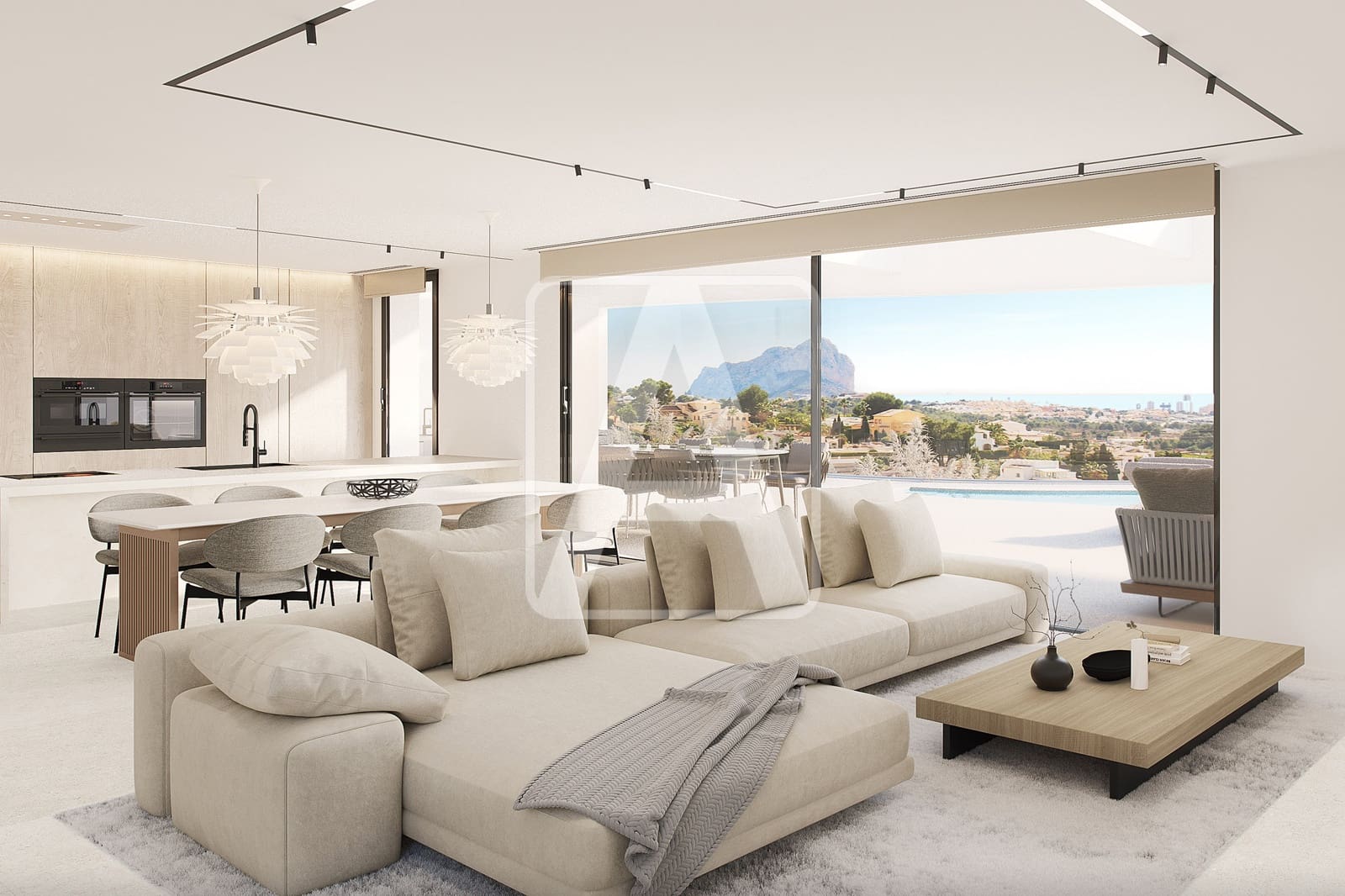 3 Zimmer Villa zu verkaufen in Calpe / Calp mit Pool Garage - 1.360.000 € (Ref: 8445120)