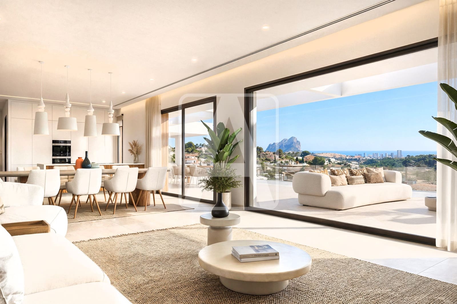 3 Zimmer Villa zu verkaufen in Calpe / Calp mit Pool Garage - 1.345.000 € (Ref: 8445123)