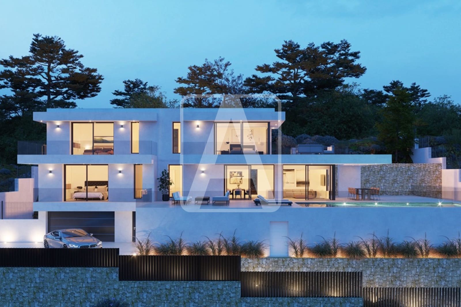 3 makuuhuone Huvila myytävänä paikassa Calpe / Calp mukana uima-altaan 
autotalli - 997 000 € (Ref: 8445124)