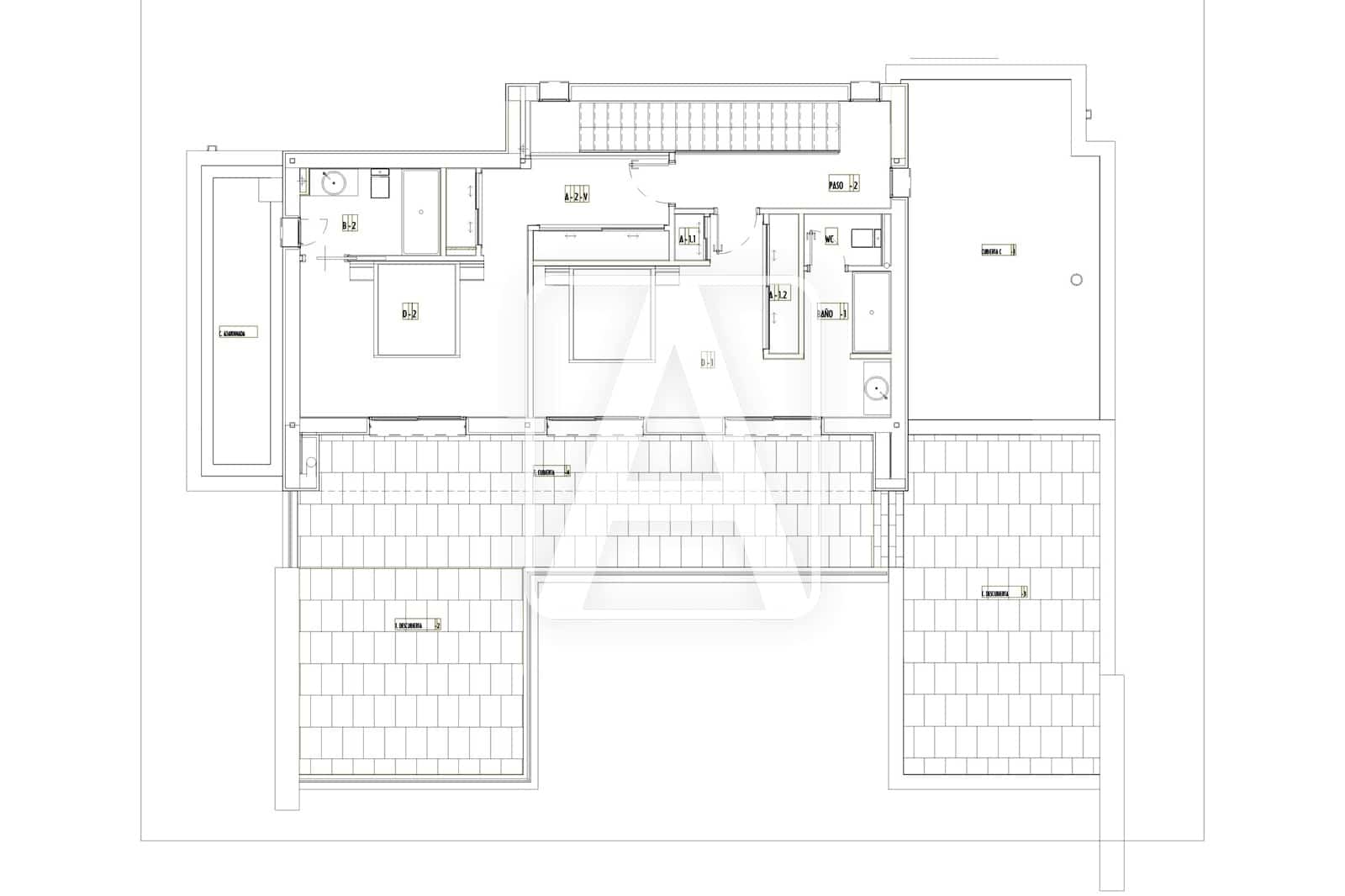 3 makuuhuone Huvila myytävänä paikassa Moraira mukana uima-altaan 
autotalli - 1 475 000 € (Ref: 8466643)