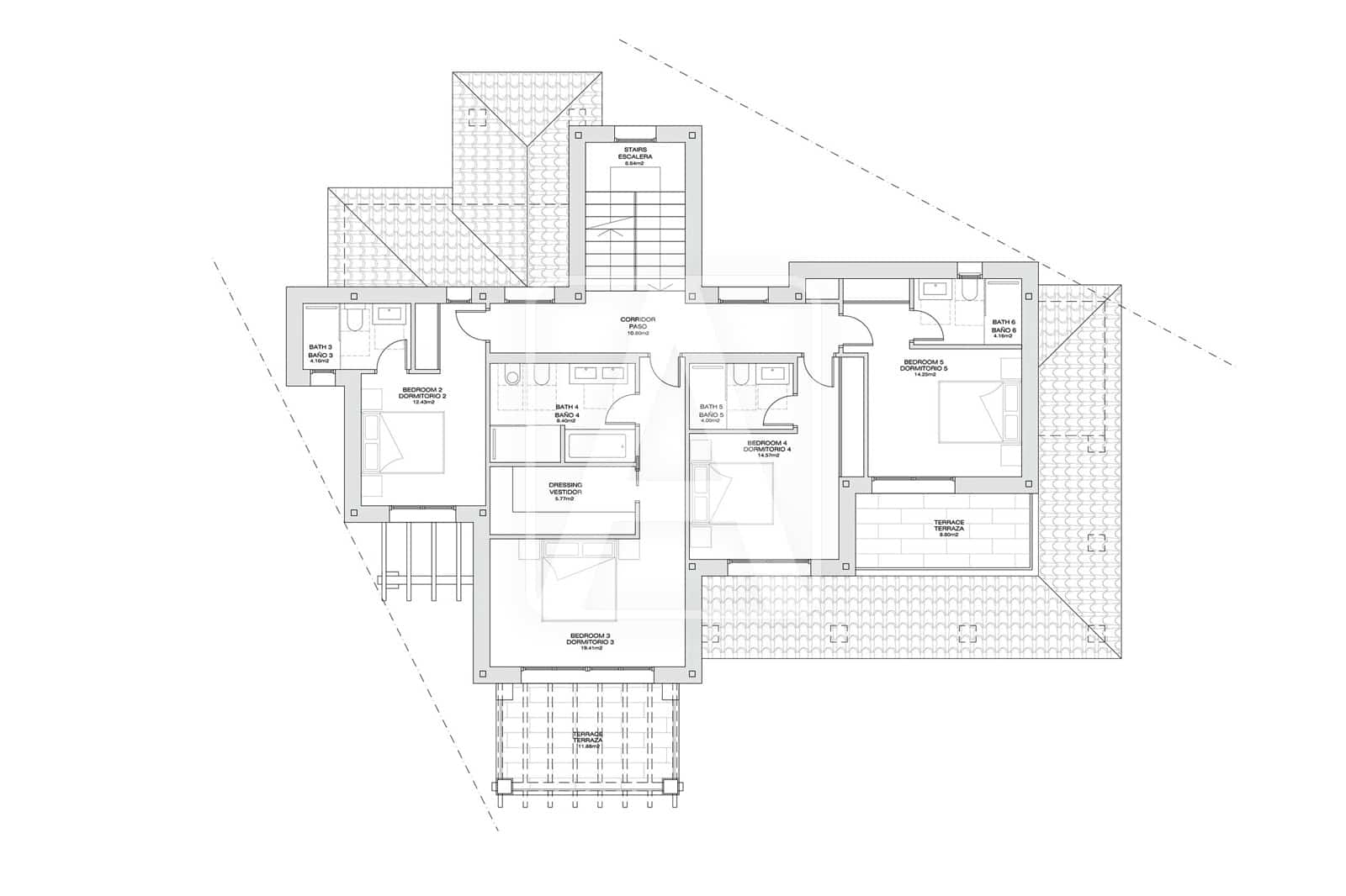 5 soveværelse Villa til salg i Calpe / Calp med garage - € 2.300.000 (Ref: 8470637)