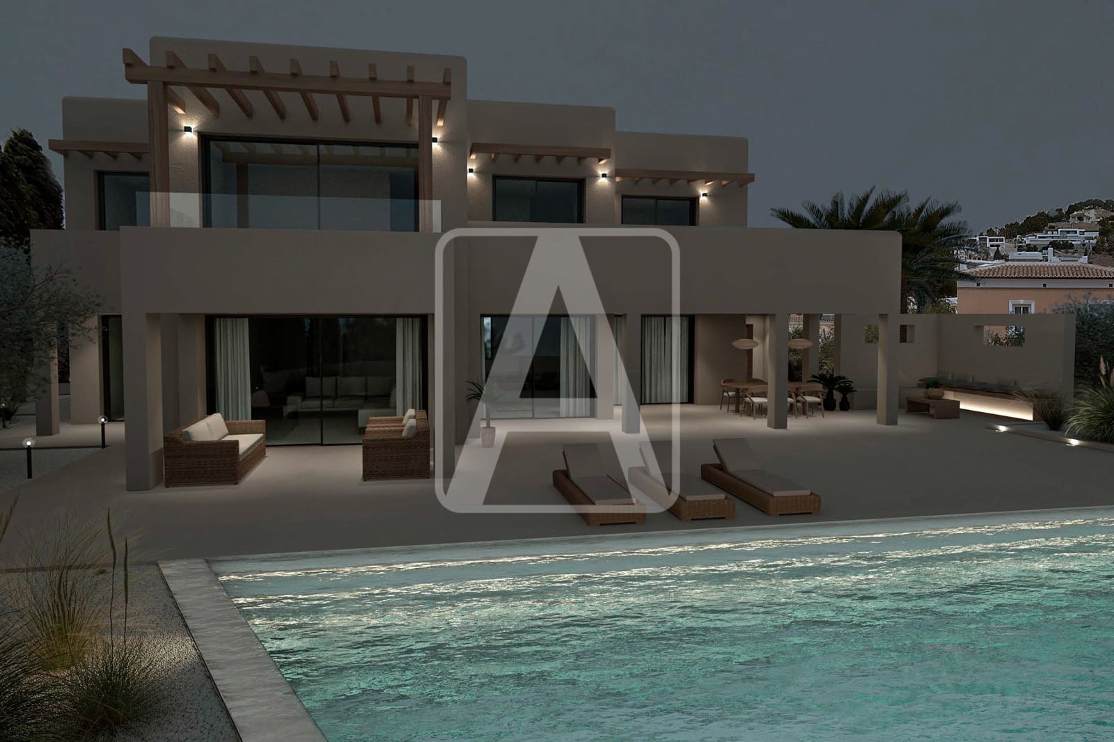 5 soveværelse Villa til salg i Calpe / Calp med garage - € 2.300.000 (Ref: 8470637)