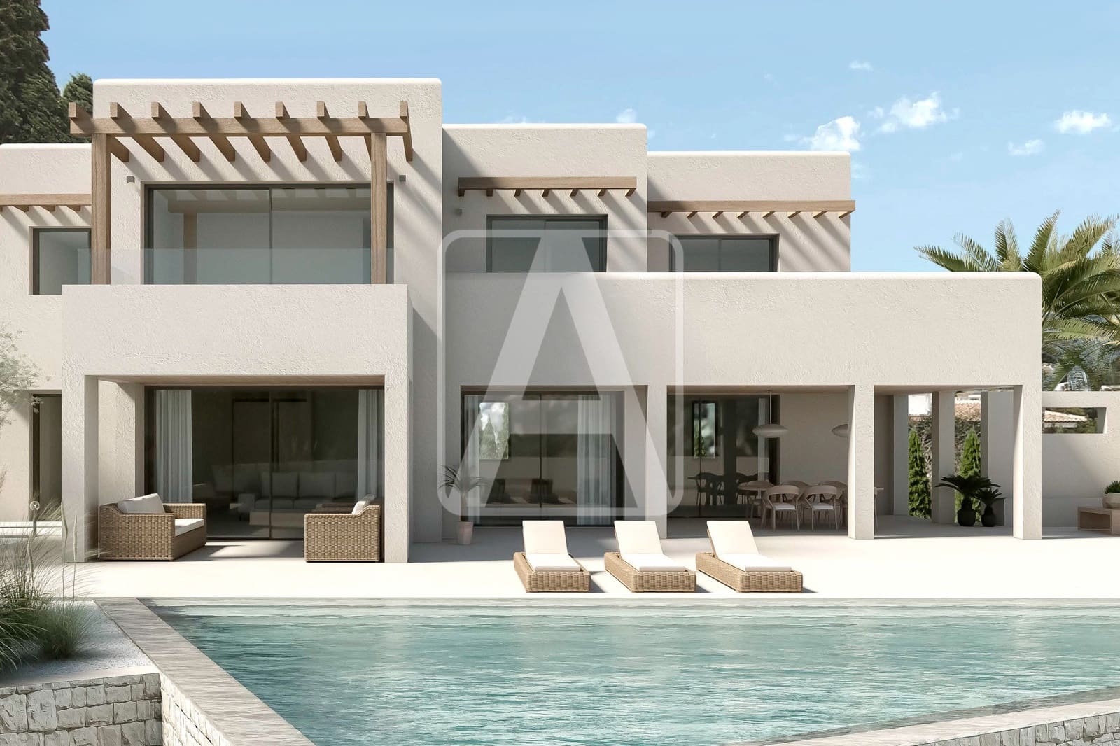 5 soveværelse Villa til salg i Calpe / Calp med garage - € 2.300.000 (Ref: 8470637)