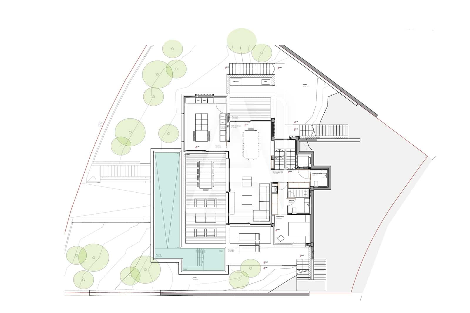 5 chambre Villa/Maison à vendre à Moraira avec garage - 6 500 000 € (Ref: 8575799)