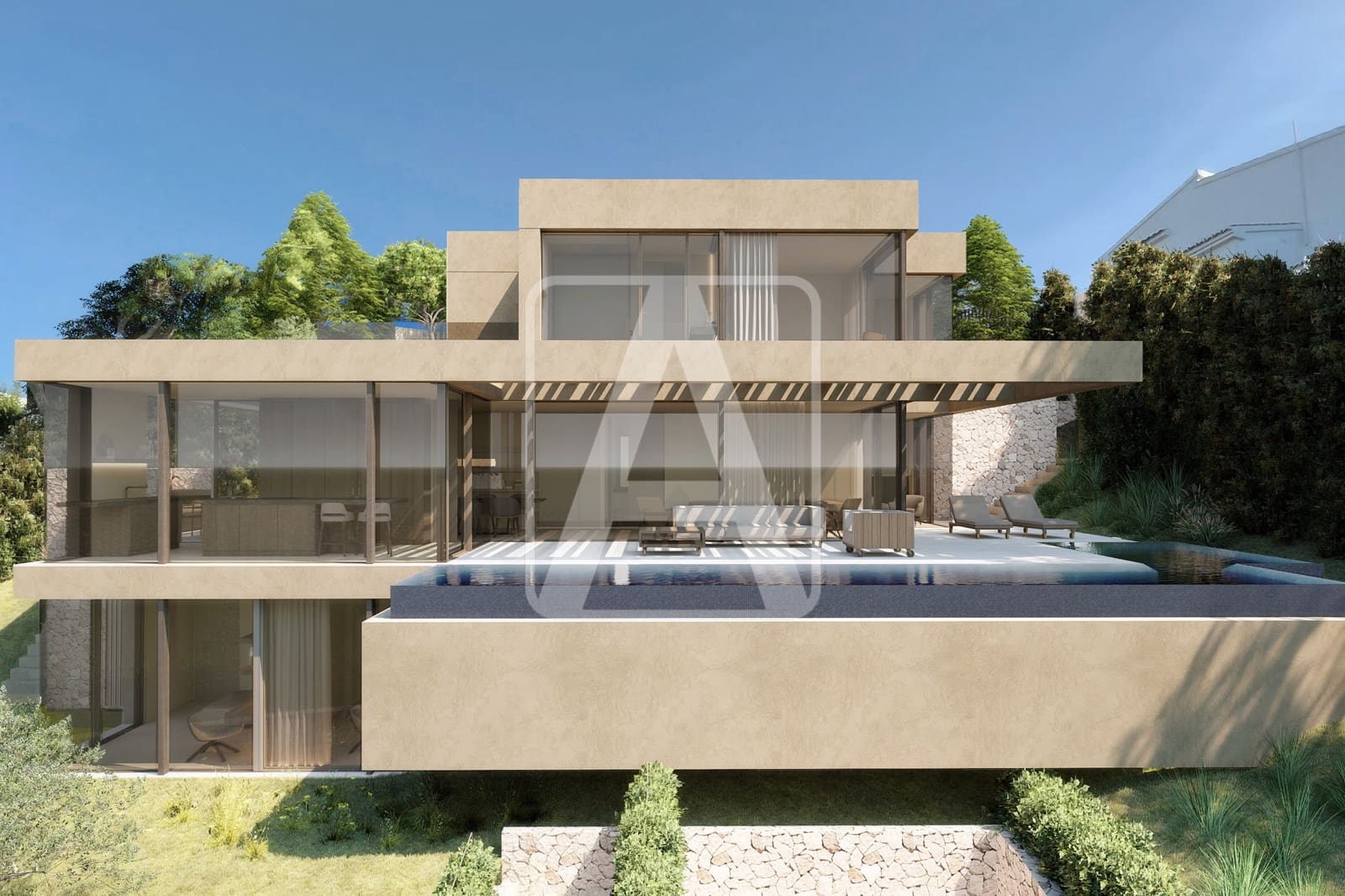 5 chambre Villa/Maison à vendre à Moraira avec garage - 6 500 000 € (Ref: 8575799)