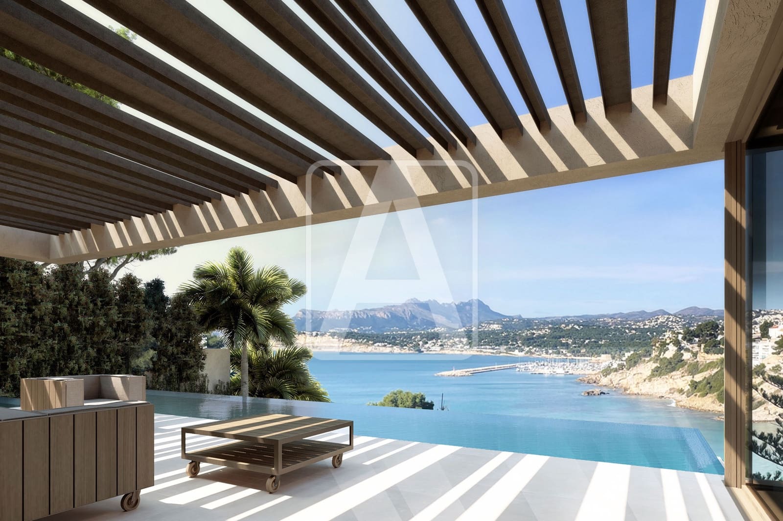 5 chambre Villa/Maison à vendre à Moraira avec garage - 6 500 000 € (Ref: 8575799)