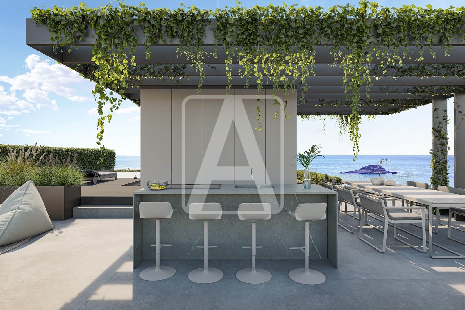 3 soveværelse Lejlighed til salg i Altea med swimmingpool garage - € 2.980.000 (Ref: 8614638)