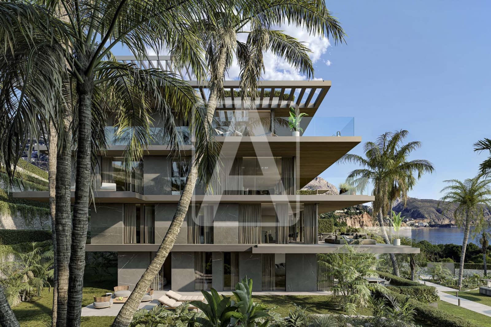 3 sypialnia Apartament na sprzedaż w Altea z basenem garażem - 2 980 000 € (Ref: 8614639)