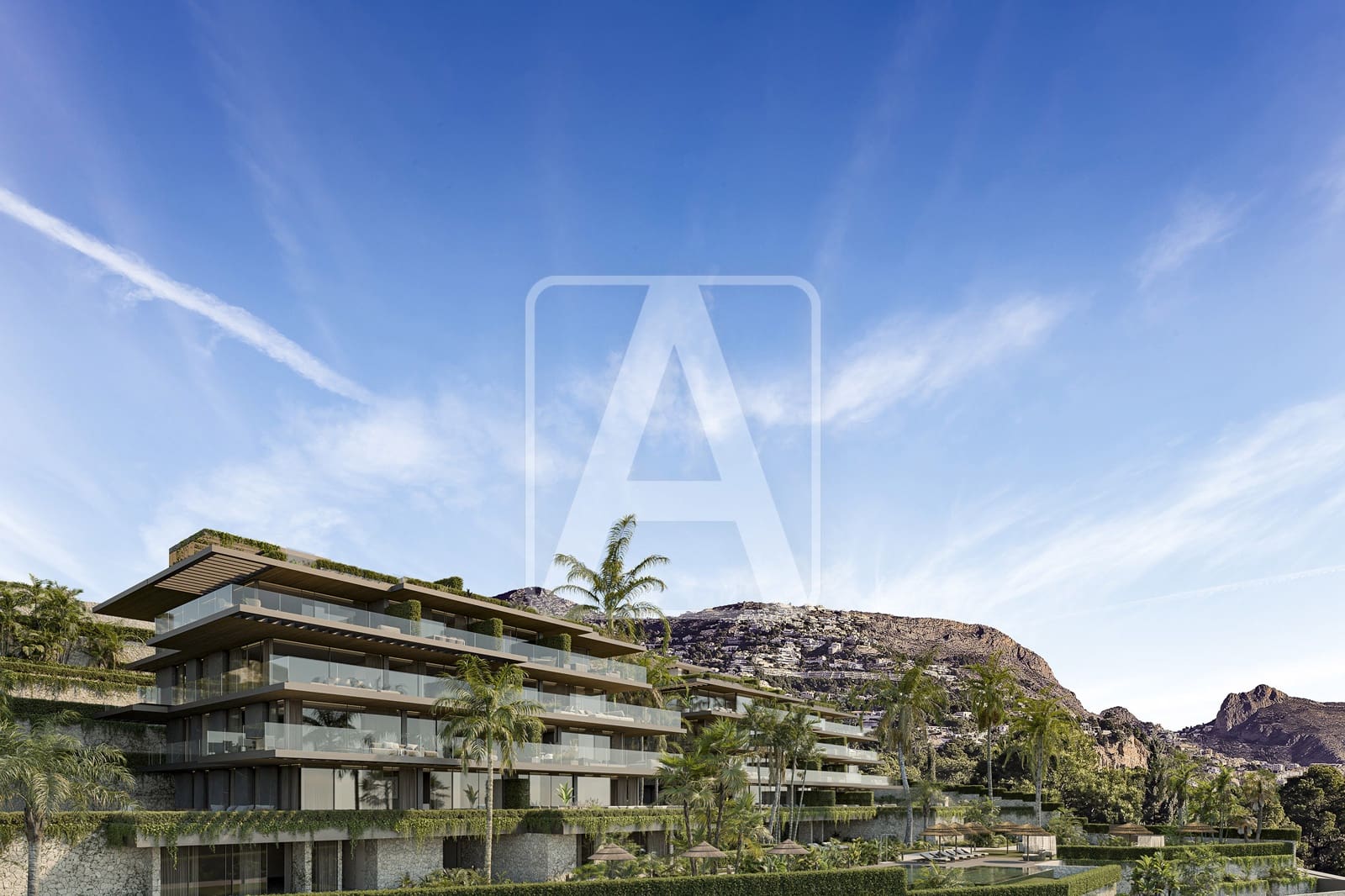 3 sypialnia Apartament na sprzedaż w Altea z basenem garażem - 2 980 000 € (Ref: 8614639)