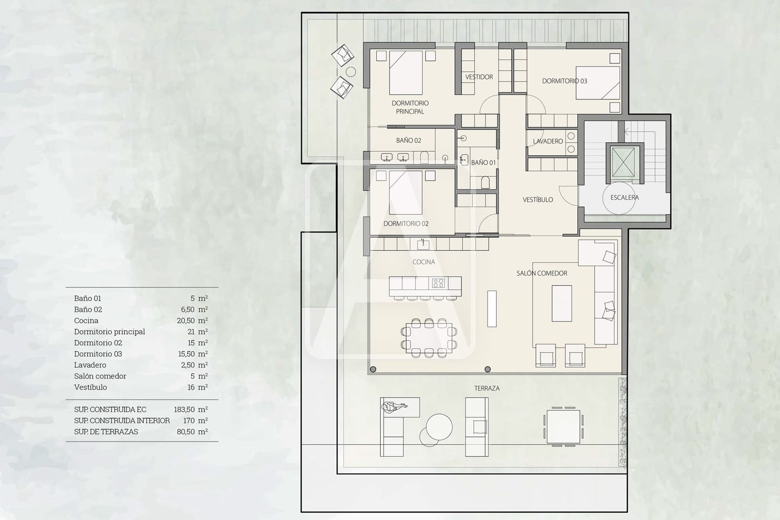 3 soverom Leilighet til salgs i Altea med svømmebasseng garasje - € 2 680 000 (Ref: 8614643)