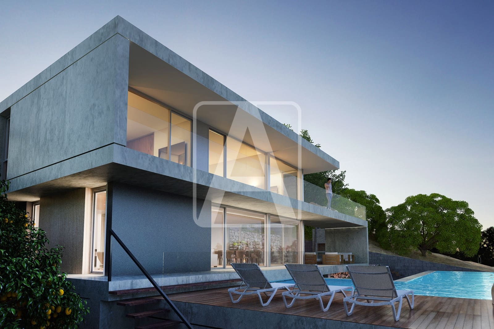 Chalet de 4 habitaciones en Calpe / Calp en venta con garaje - 1.595.000 € (Ref: 8619378)