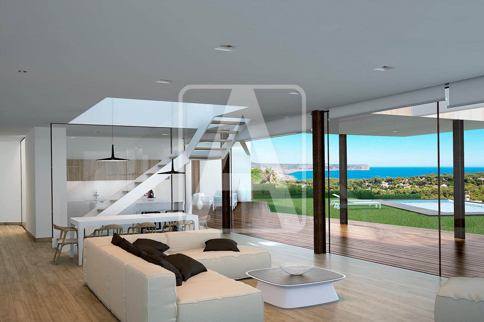 4 sypialnia Willa na sprzedaż w Javea / Xabia z basenem garażem - 1 525 000 € (Ref: 8627616)