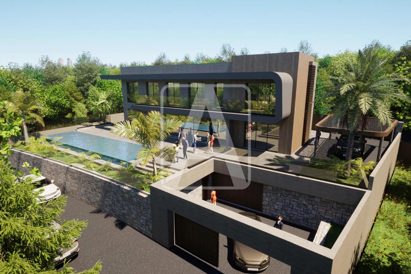 5 chambre Villa/Maison à vendre à Calpe / Calp avec piscine garage - 1 260 000 € (Ref: 8640422)